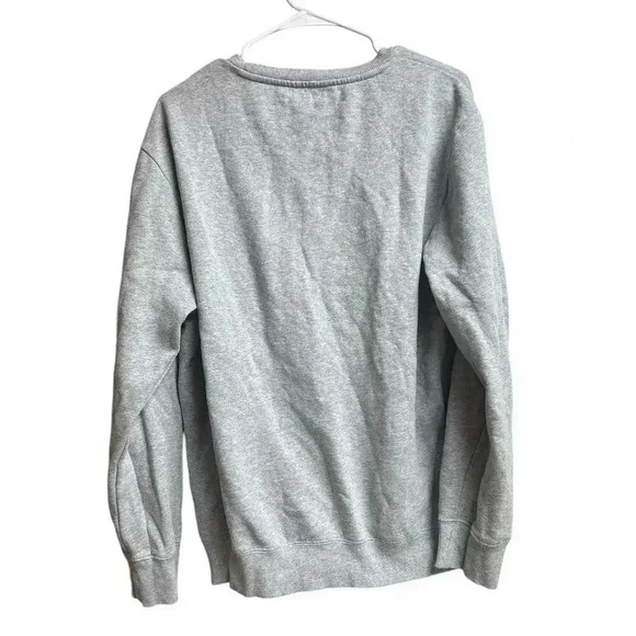 True Religion Gray Collegiate Pullover Crewneck Embroidered Unisex XL - Picture 7 of 7